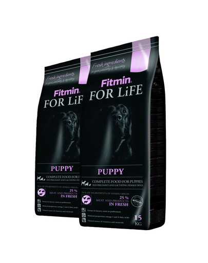 FITMIN Dog For Life puppy 2 x15 kg