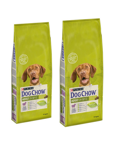 PURINA Dog Chow Adult jahňacie 28 kg (2 x14 kg)