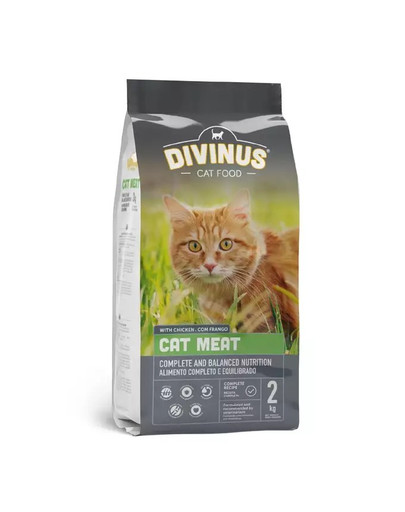 DIVINUS Cat Meat pre dospelé mačky 2 kg