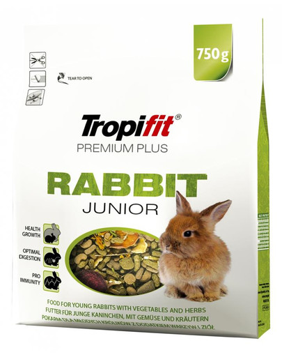 TROPIFIT Premium Plus RABBIT JUNIOR  750 g