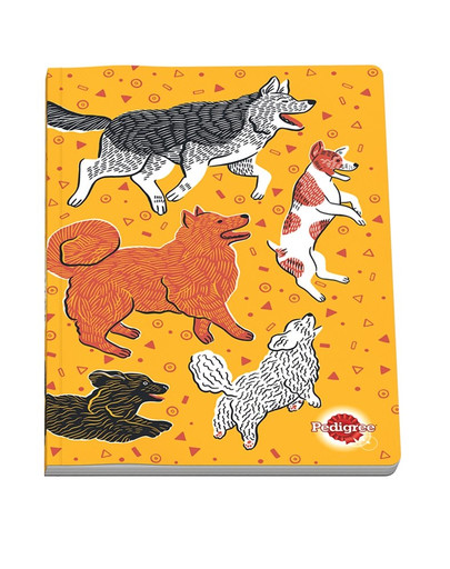 PEDIGREE Zápisník so psíkmi