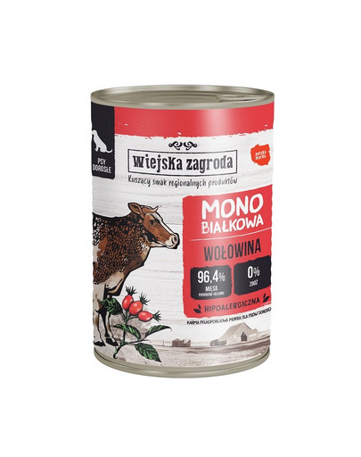WIEJSKA ZAGRODA Beef 400g