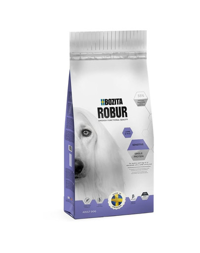 BOZITA Robur Sensitive Single Protein Lamb 3 kg