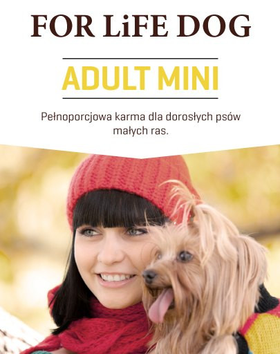 FITMIN For Life Adult Mini 15 kg