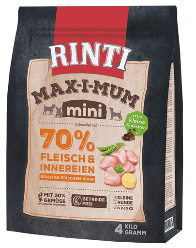 RINTI MAX-I-MUM Mini Adult Chicken 4 kg