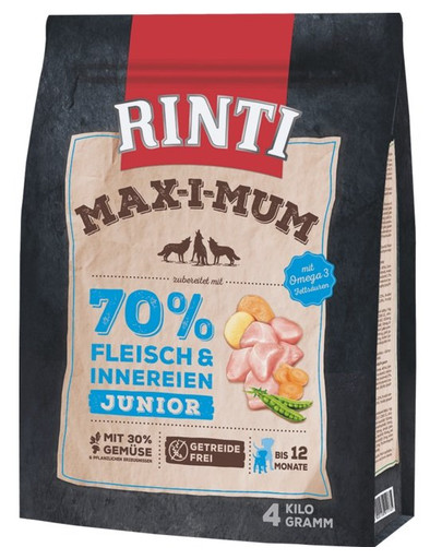 RINTI MAX-I-MUM Junior Chicken 4 kg