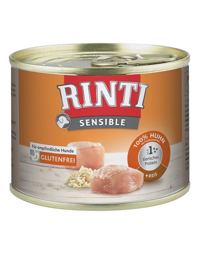 RINTI Sensible Kuracie mäso s ryžou 185 g