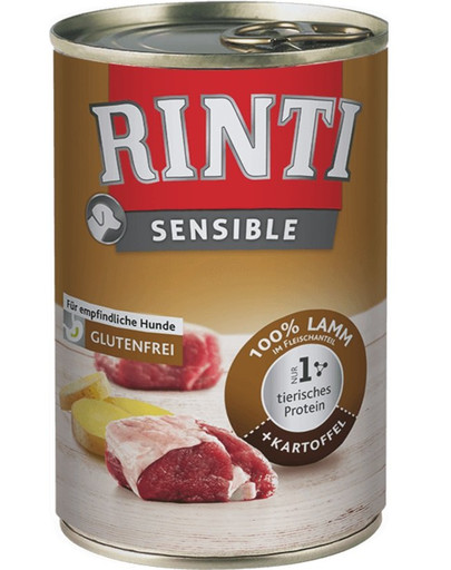 RINTI Sensible Jahňacie mäso so zemiakmi 400 g
