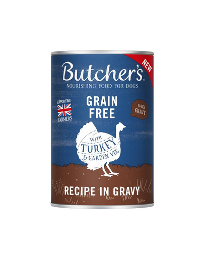 BUTCHER'S Original Recipe in Gravy s morčacím 400g