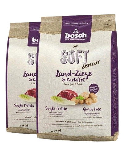 BOSCH Soft Senior Kozie mäso a zemiaky 25 kg (2 x 12,5 kg)