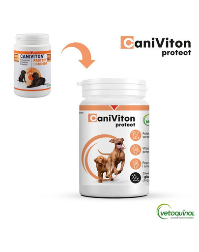 VETOQUINOL Caniviton protect 90 tbl pre psov veľkých a obrích plemien