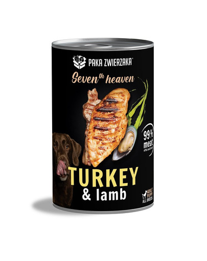 PAKA ZWIERZAKA Seventh Heaven turkey&lamb 400 g