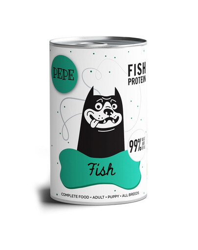 PAKA ZWIERZAKA PEPE Fish 99% 400 g