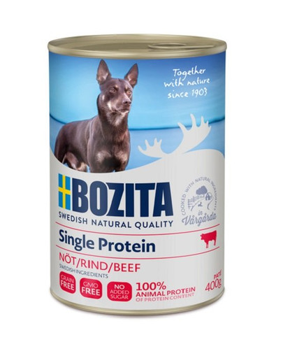 BOZITA Beef Singleprotein 400 g Krmivo s hovädzím