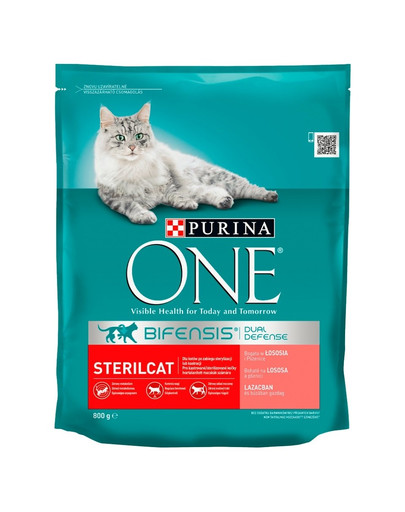 PURINA ONE STERILCAT losos a pšenica 800 g