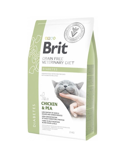 E-shop BRIT Veterinary Diets Cat Diabetes 2 kg