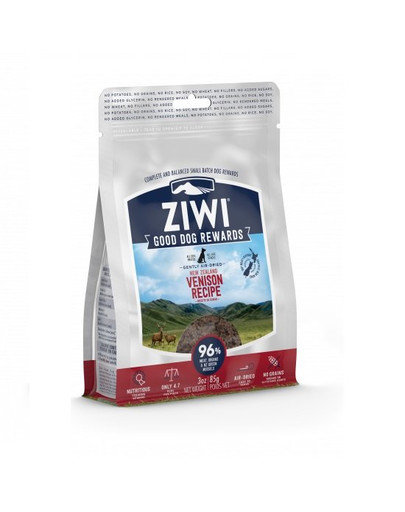 ZIWIPEAK Good Dog Rewards Pouches Venison 85 g