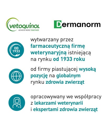 VETOQUINOL Dermanorm VTQ care 90 tbl pre psov a mačky