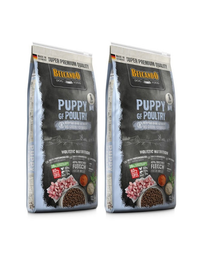 BELCANDO Finest Grain Free Puppy Poultry 25 kg (2x12.5 kg)