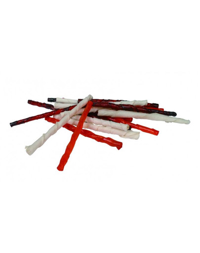 TRIXIE Dog Bits krútené tyčinky z byvolej kože 260 g