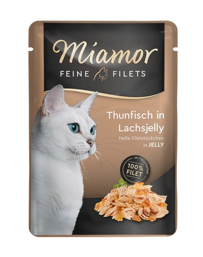 MIAMOR Feline Filets tuniak s lososom 100 g