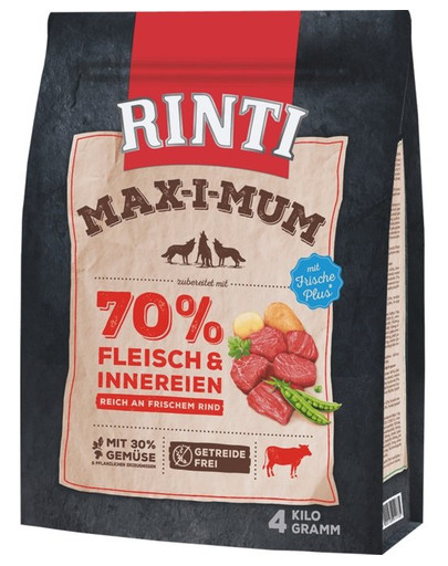 RINTI MAX-I-MUM Beef  4 kg