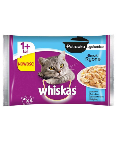 WHISKAS Adult Kapsička s hydinou 52 x 85 g