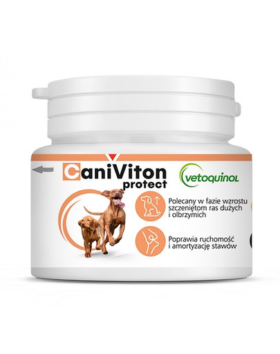 VETOQUINOL Caniviton protect 30 tbl pre psov veľkých a obrích plemien