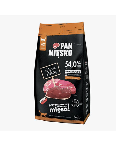 PAN MIĘSKO Teľacie mäso s kačicou M 1,6kg