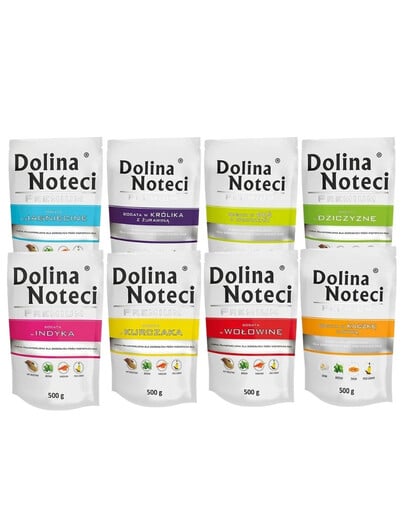 DOLINA NOTECI Mix príchutí 500 g x 30 kusov