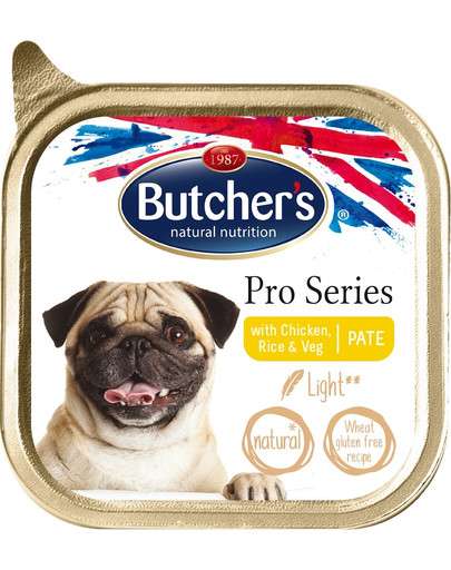 BUTCHER'S Pro Series Light kuracia paštéta 150 g