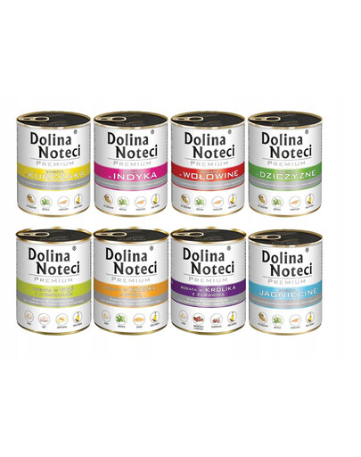 DOLINA NOTECI Premium Mix chutí 30x800g bez rýb