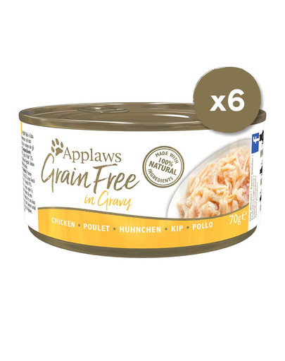 APPLAWS Cat Tin Grain Free 6 x 70 g
