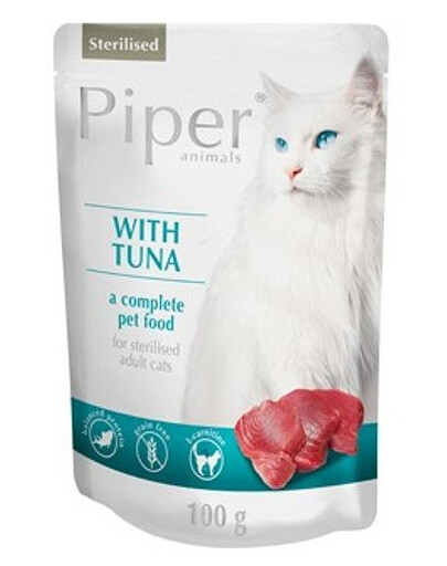 DOLINA NOTECI PIPER Cat Sterilized Tuna 100 g pre mačky po sterilizácii
