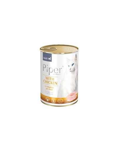 DOLINA NOTECI PIPER Animals s kuracím mäsom 400g