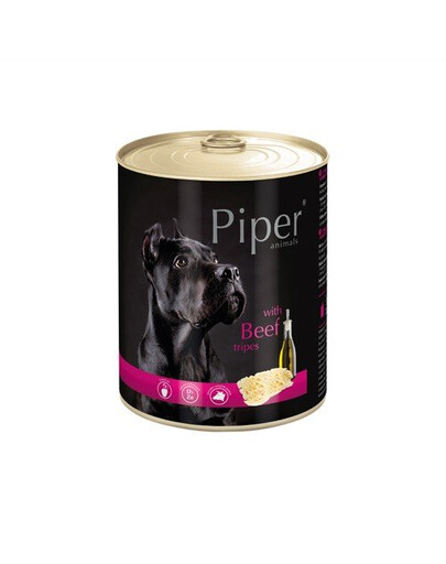DOLINA NOTECI PIPER pre dospelých psov s hovädzími žalúdkami 800g