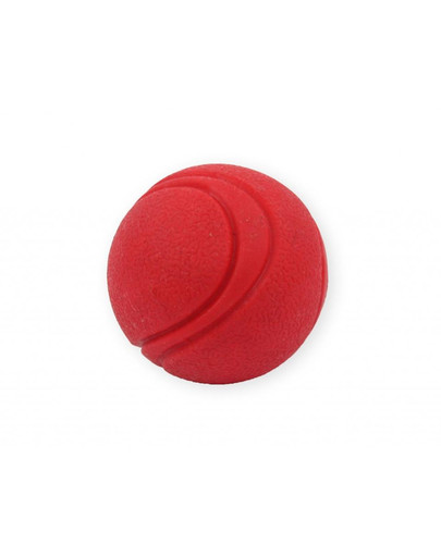 PET NOVA DOG LIFE STYLE Tenisová loptička, červená, 5 cm, s vôňou hovädzieho mäsa