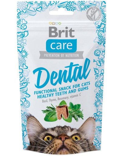 BRIT Care Cat Snack Dental 50 g