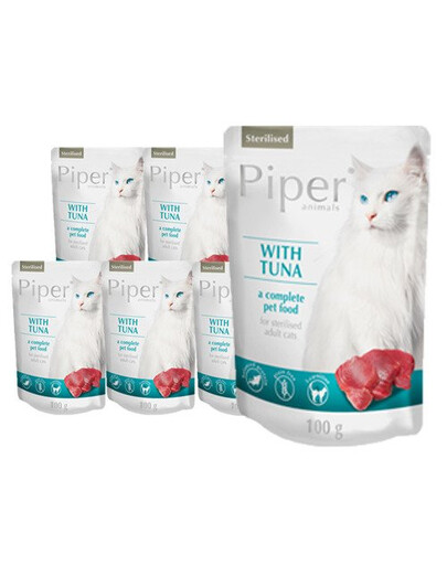 DOLINA NOTECI PIPER Cat Sterilized Tuna 10x100 g
