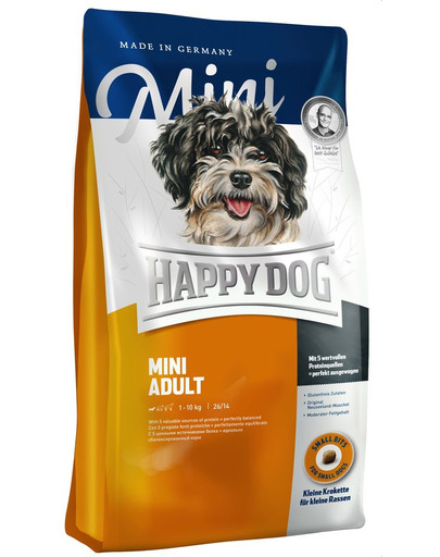 HAPPY DOG Fit & Well Adult mini 8 kg