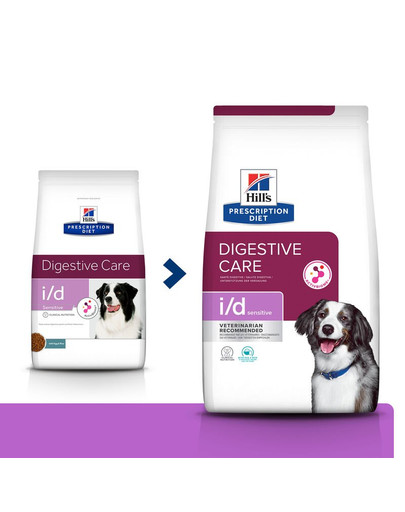 Hill's PRESCRIPTION DIET i/d Sensitive suché krmivo pre psov s vajíčkom a ryžou pre starostlivosť o tráviaci systém 12 kg