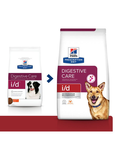 Hill's PRESCRIPTION DIET i/d Digestive Care suché krmivo pre psov s kuracím mäsom 4 kg