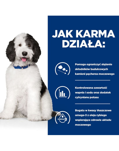 Hill's PRESCRIPTION DIET c/d Multicare suché krmivo pre psov s kuracím mäsom pre starostlivosť o močový systém 1,5 kg