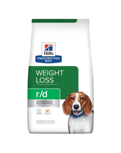Hill's PRESCRIPTION DIET r/d Weight Reduction suché krmivo pre psov s kuracím mäsom 4 kg
