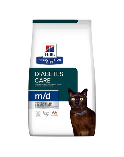 HILL'S Prescription Diet M/D Diabetes Feline With Chicken 3 kg
