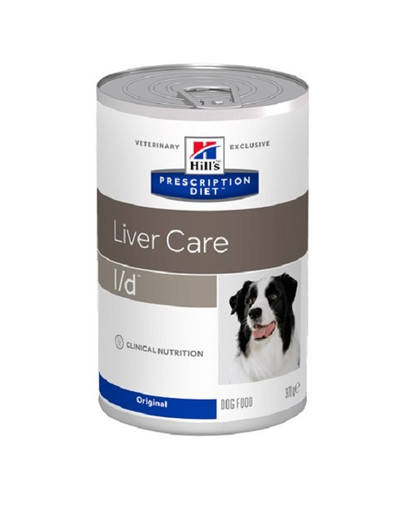 HILL'S Prescription Diet Canine l/d 370 g - krmivo pre psov s ochorením pečene