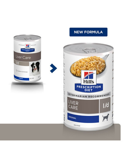 HILL'S Prescription Diet Canine l/d 370 g - krmivo pre psov s ochorením pečene