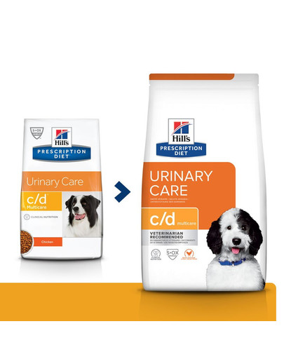 HILL'S Prescription Diet Canine c / d Multicare Chicken 12 kg