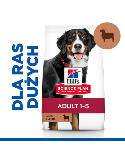 HILL'S Science Plan Adult Large jahňacie & ryža 14 kg