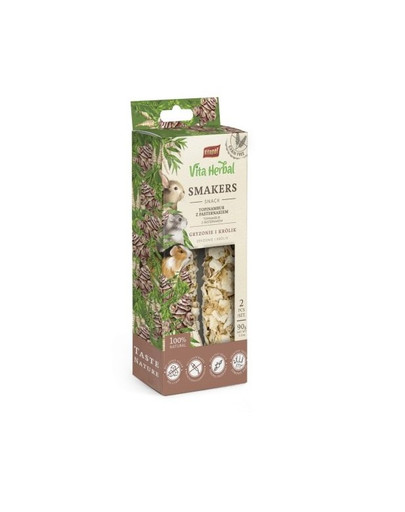 VITAPOL Smakers Topinambur s paštrnákom pre hlodavce a králiky 90g